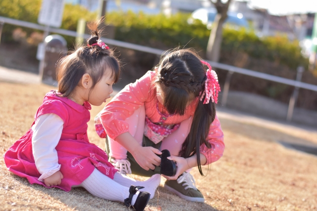 靴の左右を履き間違えてしまう